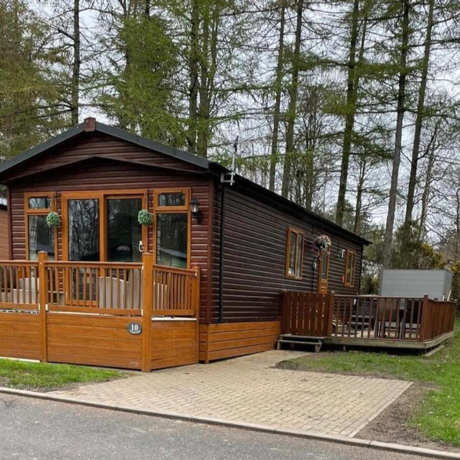 Tranquil Lodge Hot Tub And Free Golf Swarland 외부 사진